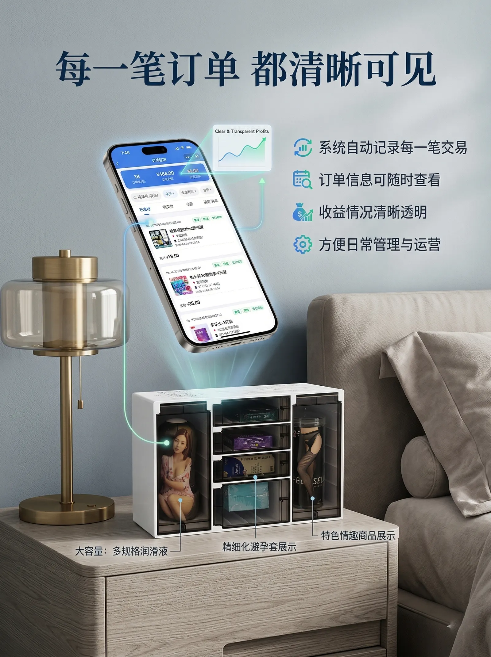 弥潮26款六格机详情图6