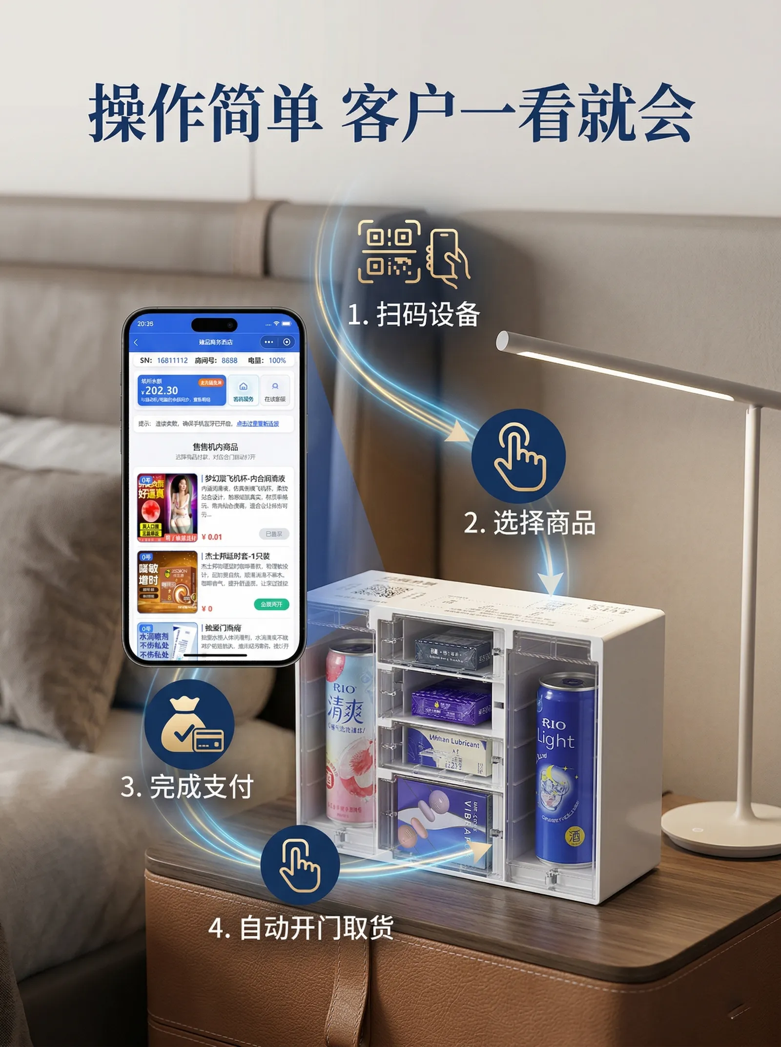 弥潮26款六格机详情图7